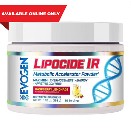 Evogen Lipocide IR 30 servings | Fat Burner & Thermogenic Powder