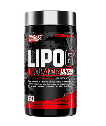 Nutrex Lipo 6 Ultra Concentrate- Black - 60 Capsules