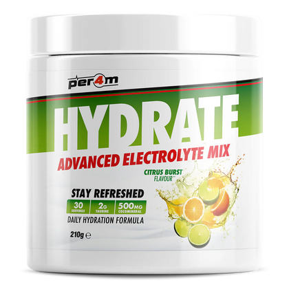 Per4m Hydrate - Advanced Electrolyte Mix - 30 Servings
