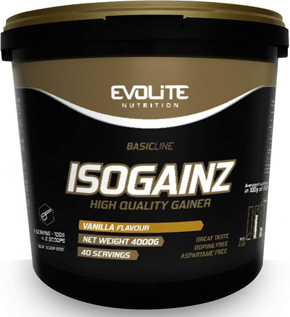 Evolite Nutrition IsoGainz Massage Gainer Weight Gainer 4 kg