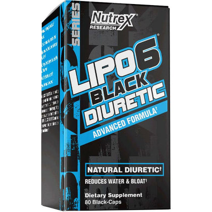 Lipo-6 Black Diuretic - 80 caps